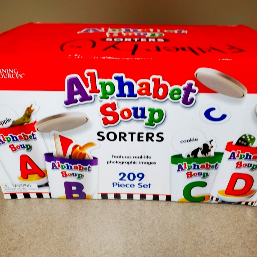 Alphabet Soup Sorter Set